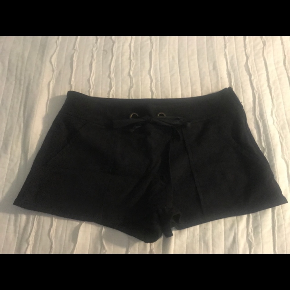 Suede Shorts - image 2